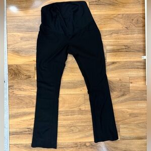 Isabel Maternity by Ingrid & Isabel Black Boot Cut Pants